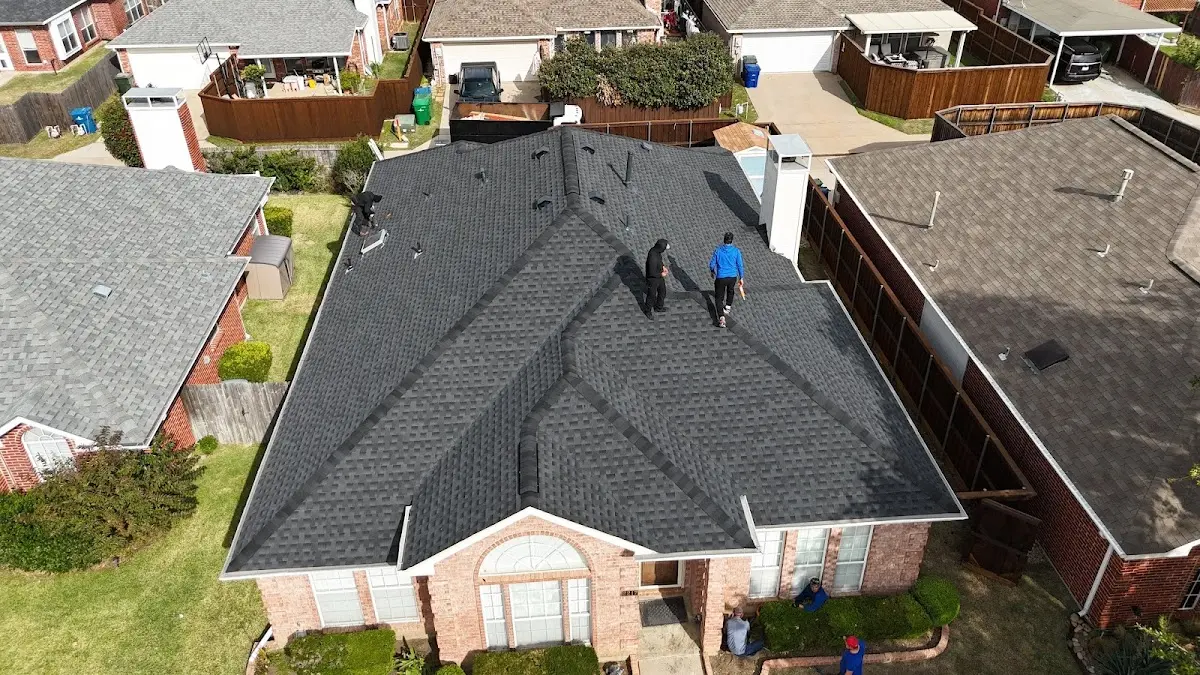 Commercial Roofing work in progress on a Avondale property